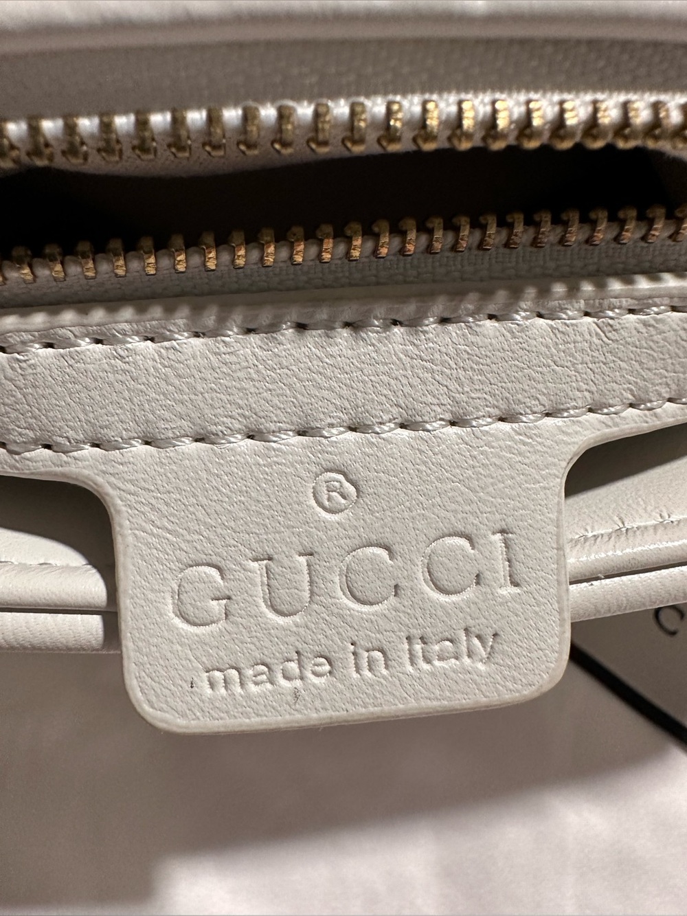 Women’s Luxury Medium White Shoulder Bag - Picture 11 of 13